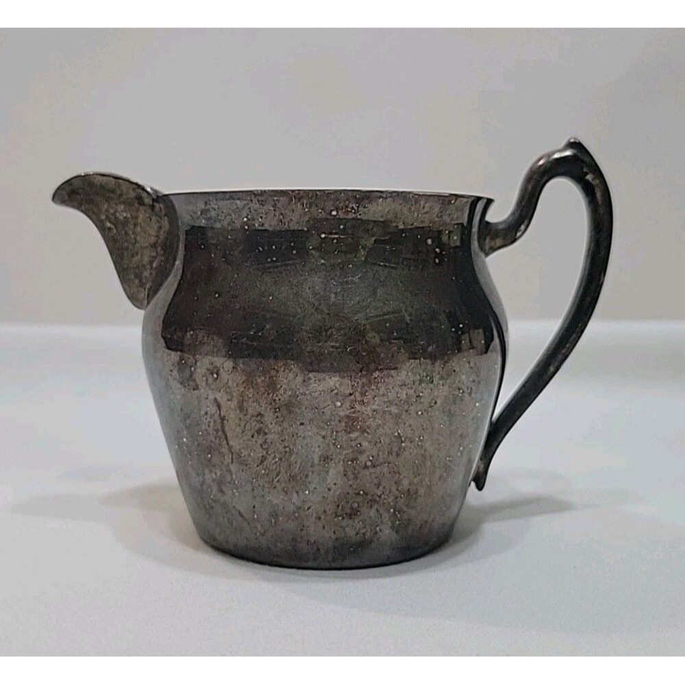 Vintage Gotham Silver on Copper Paul Revere Style Colonial Creamer Pitcher 1920s